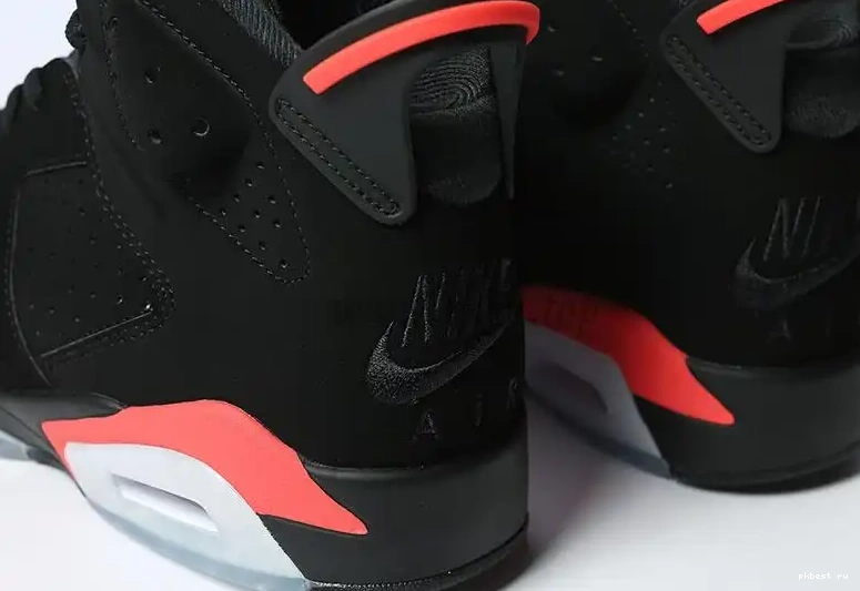 MATERIALS Jordan 2019 TO Infrared 6 SHIP PK Black READY Retro GOD RETAIL 0512